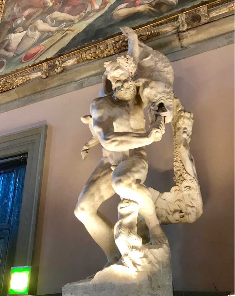 Scultura Genio della Vittoria di Michelangelo Buonarroti